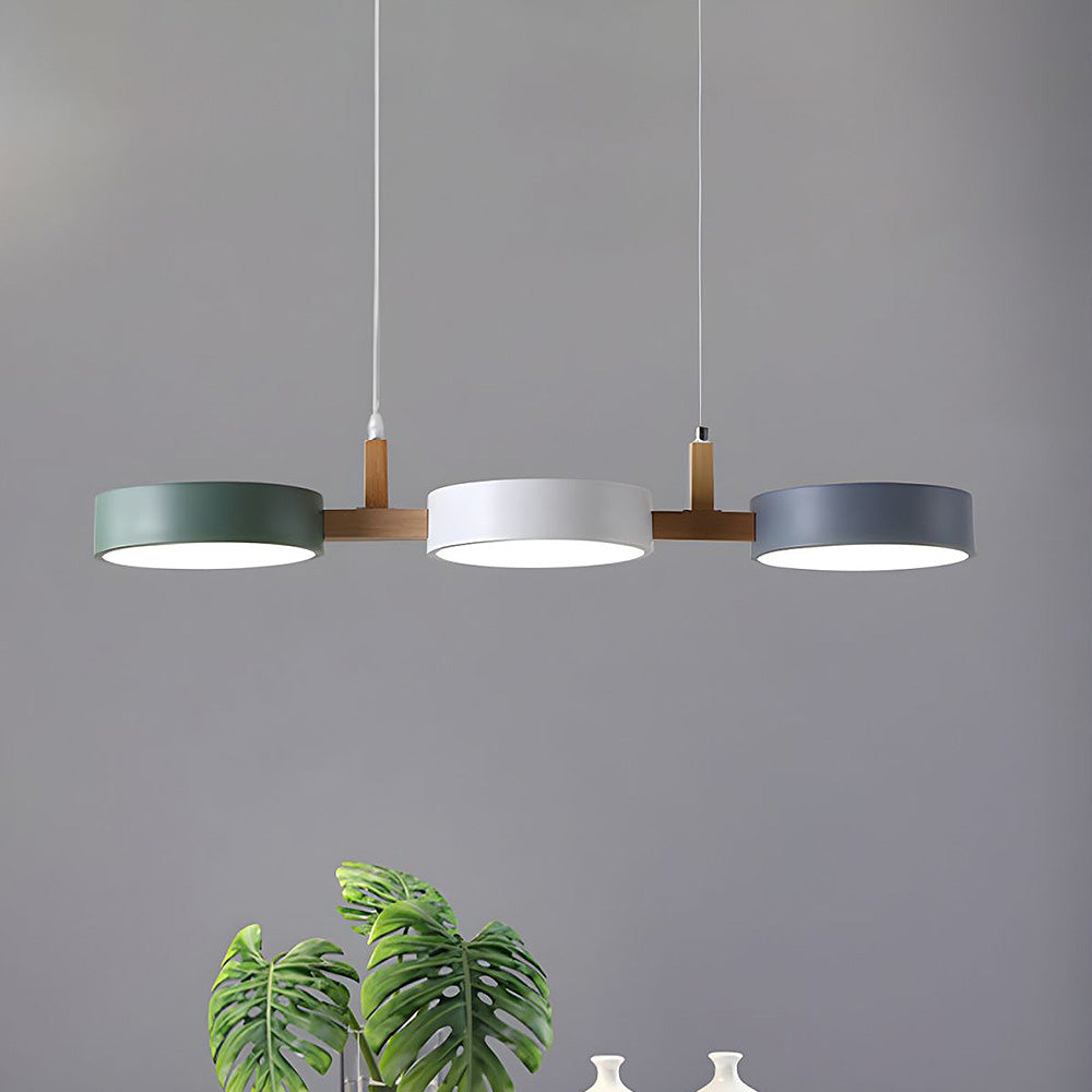 Lampada a sospensione tubolare Pelerie