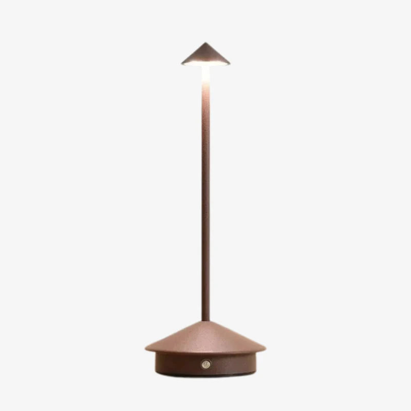 Lampada da tavolo conica Lumiana