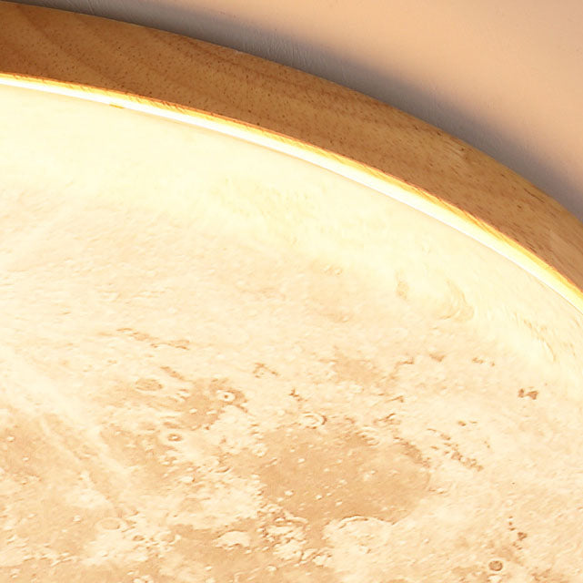 Lampada da soffitto Looro a forma di luna