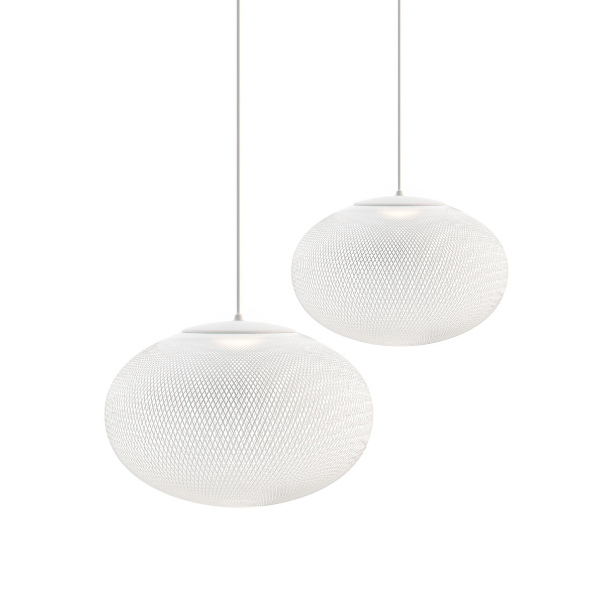Lampada a sospensione Zoryll in rete metallica
