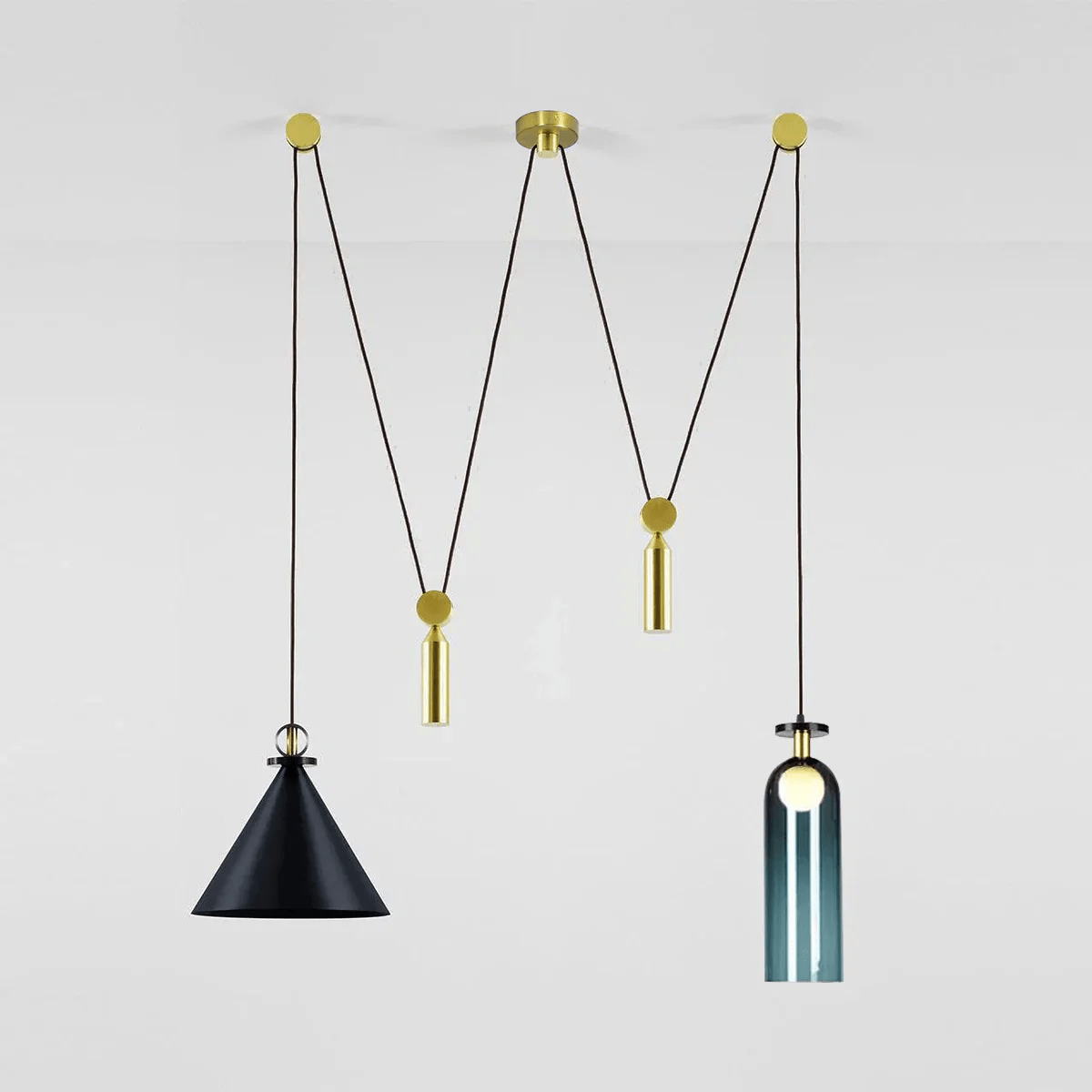 Lampadario geometrico Perilova