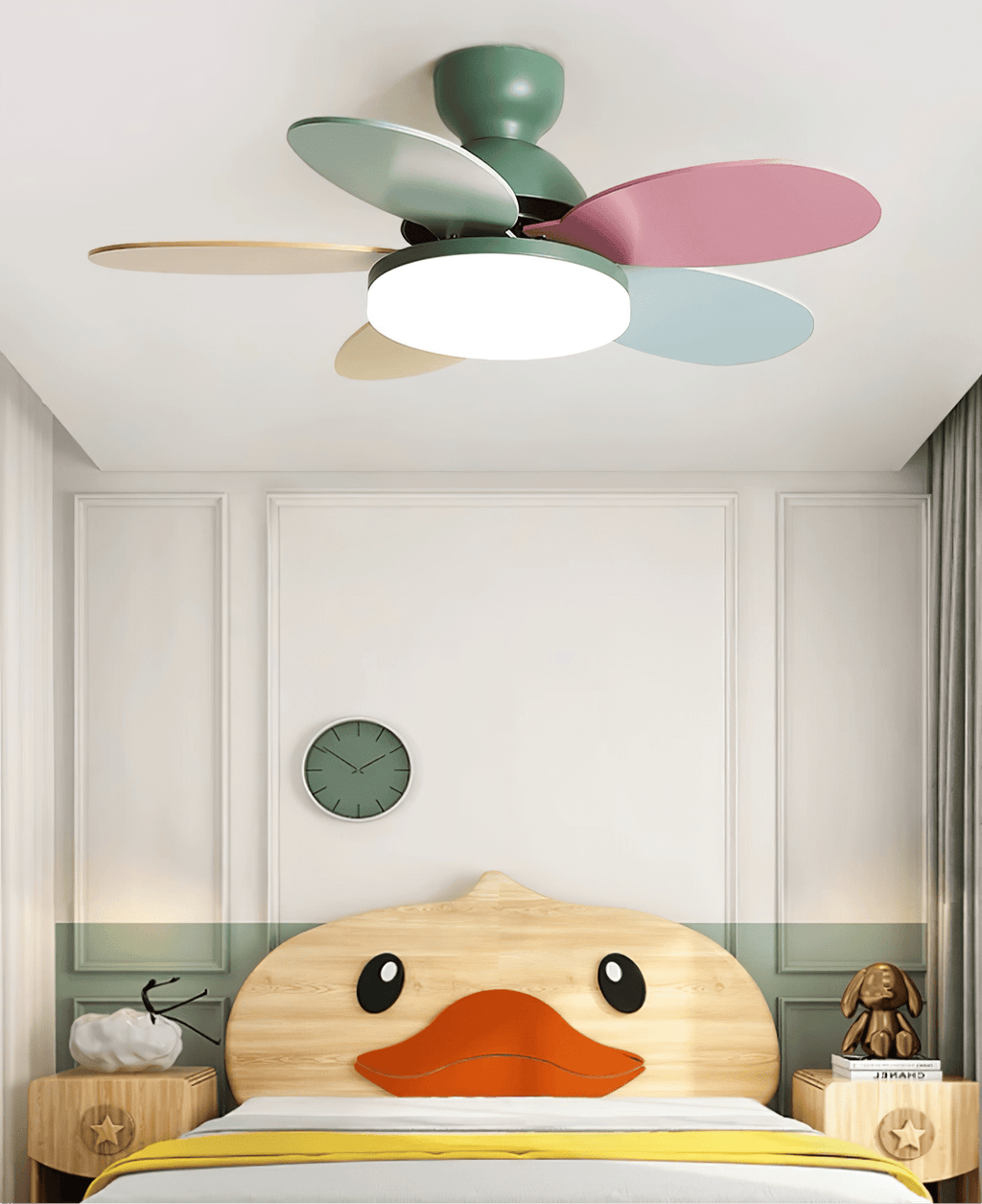 Ventilatore da soffitto con luce Liavela