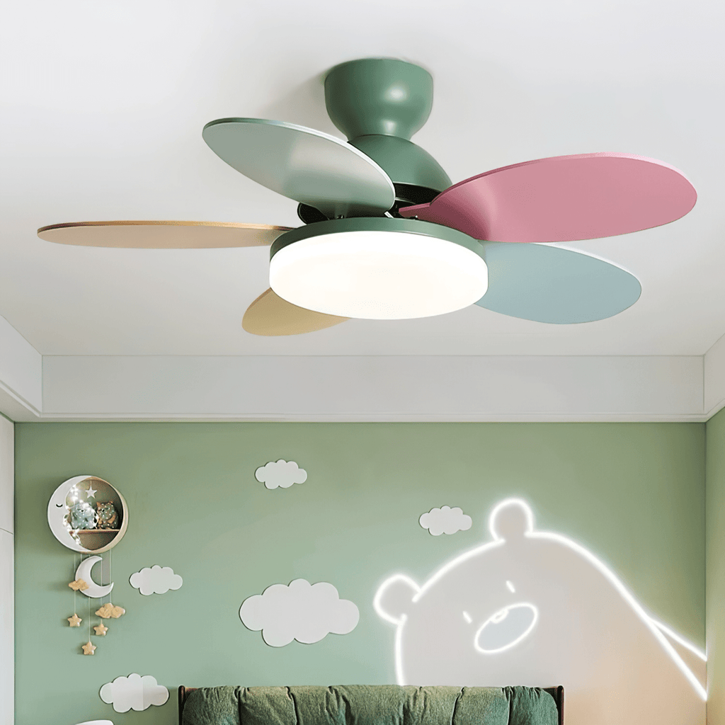 Ventilatore da soffitto con luce Liavela