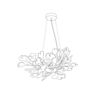 Lampadario lineare Escella