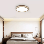 Lampada da soffitto Selmi Rotonda in travertino