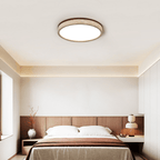 Lampada da soffitto Selmi Rotonda in travertino