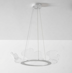 Lampadario a foglia Nelira