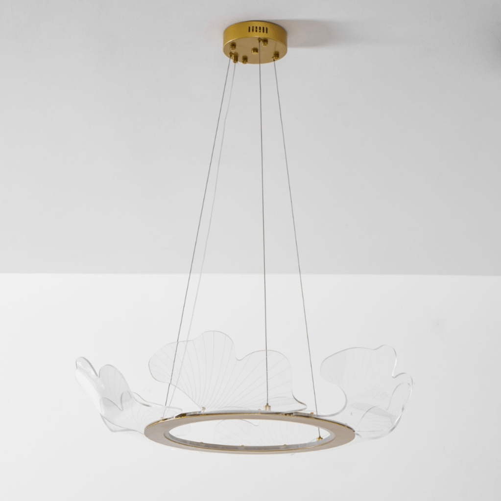 Lampadario a foglia Nelira