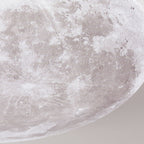 Lampada da soffitto Looro a forma di luna