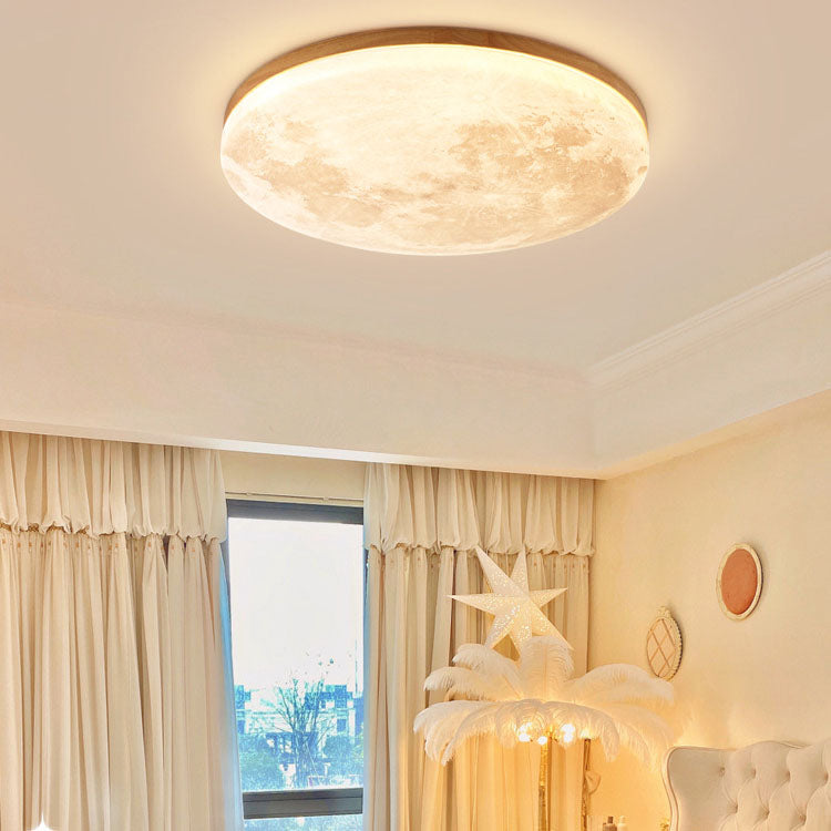 Lampada da soffitto Looro a forma di luna