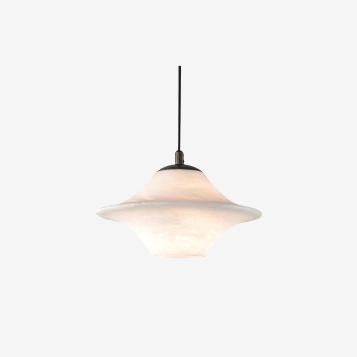 Lampada a sospensione Solere in alabastro