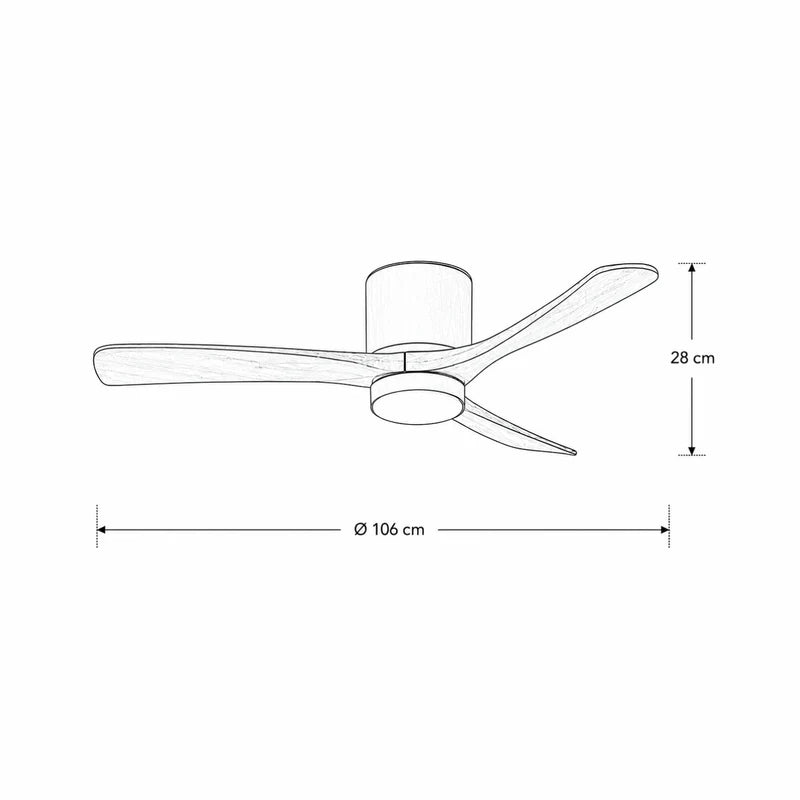 Plafoniera ventilatore Molisa