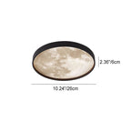 Lampada da soffitto Ferori a forma di luna