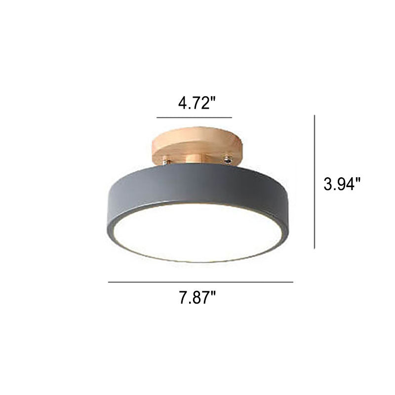 Plafoniera rotonda Perila