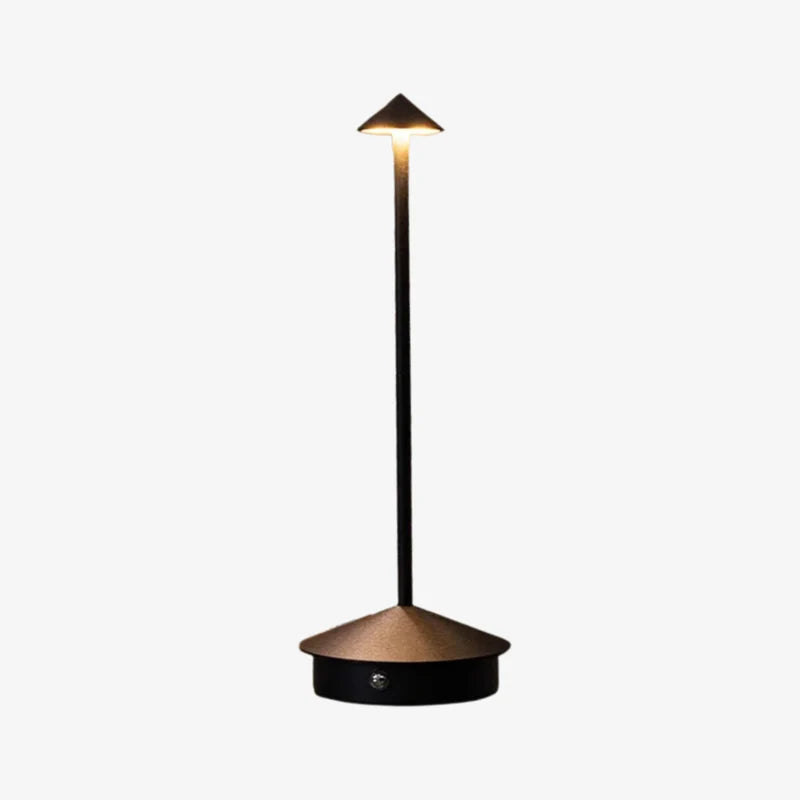 Lampada da tavolo conica Lumiana