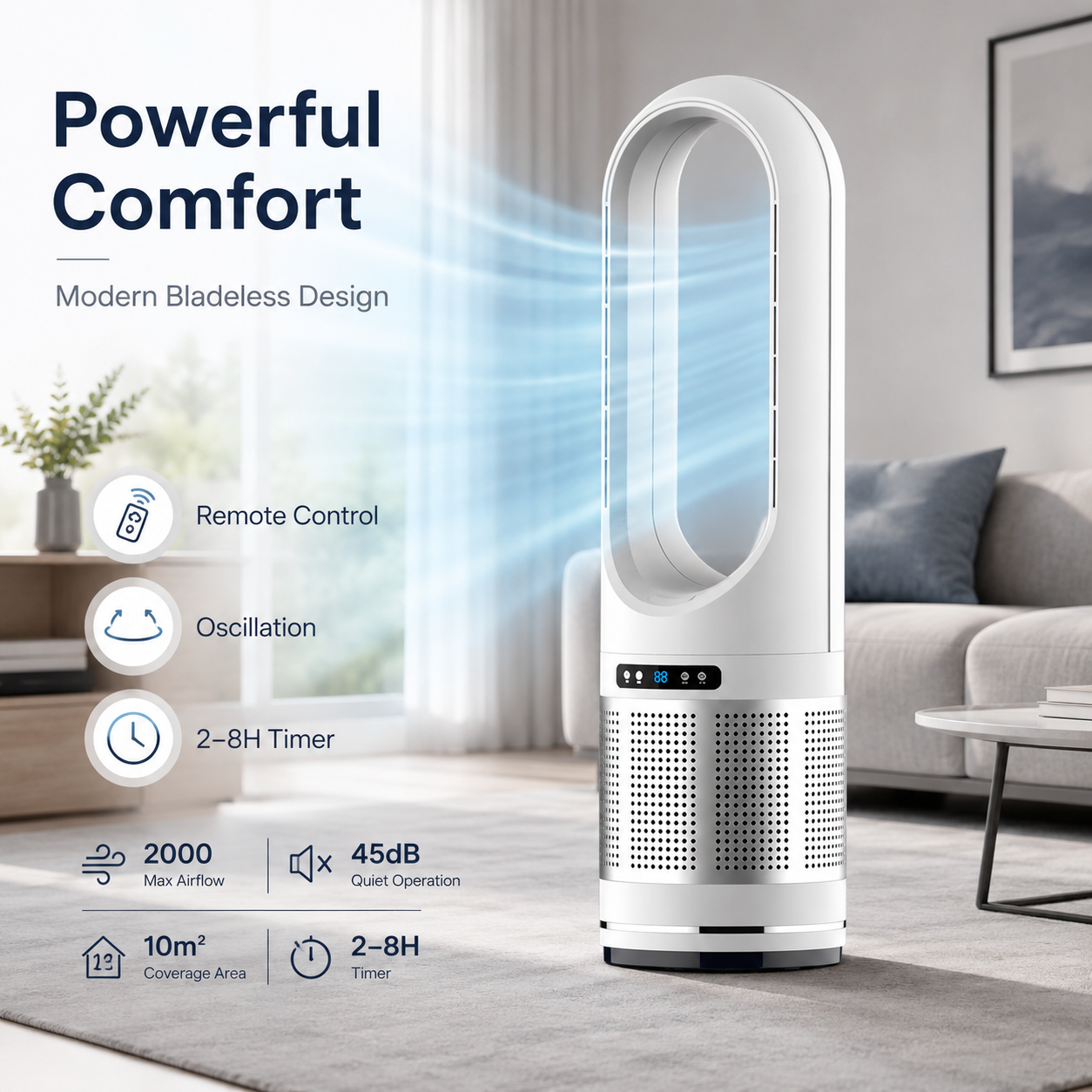 Ventilatore senza pale Chieri