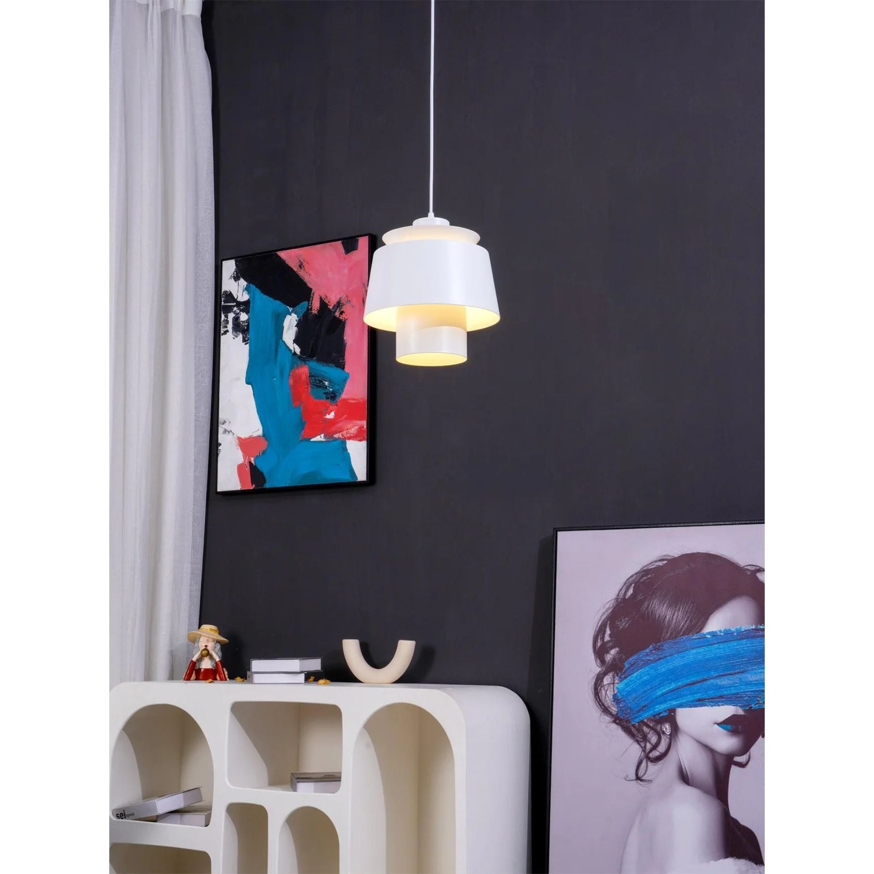 Lampada a sospensione Zellioni