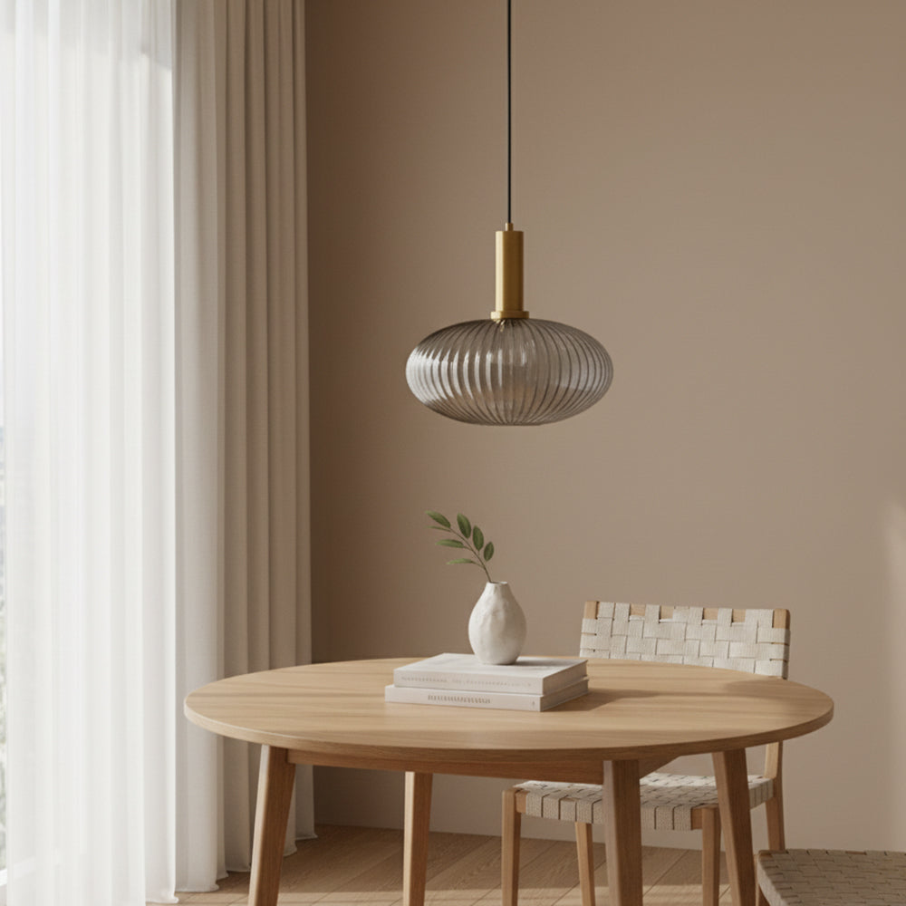 Lampada a sospensione scanalata Torel