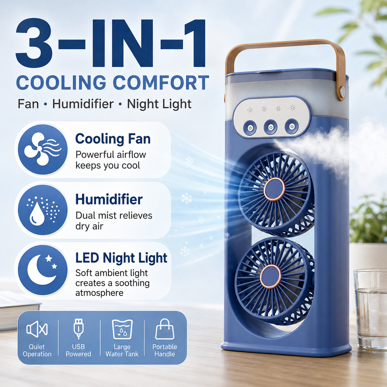 Ventilatore nebulizzatore Velava