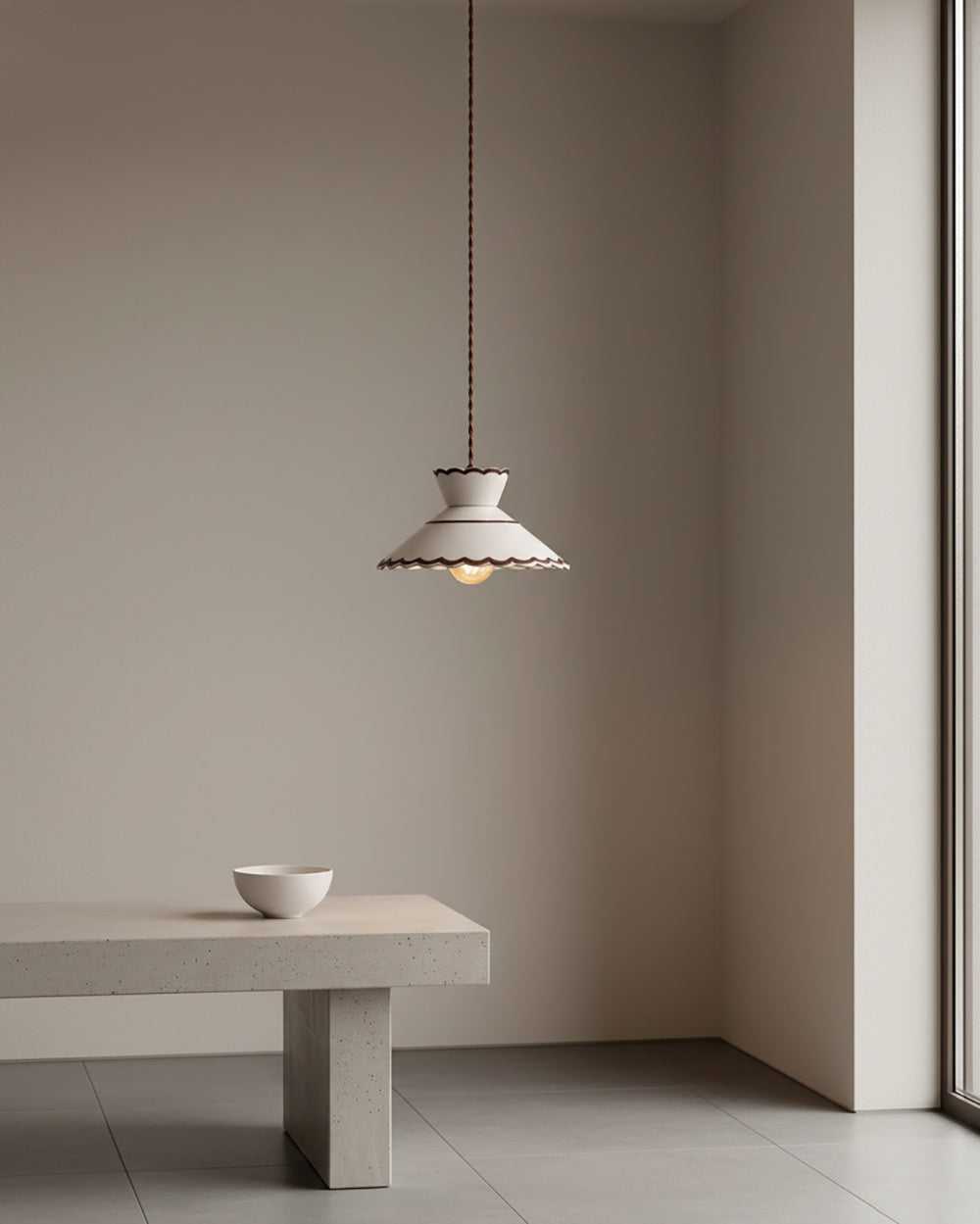 Lampada a sospensione vintage Belenori