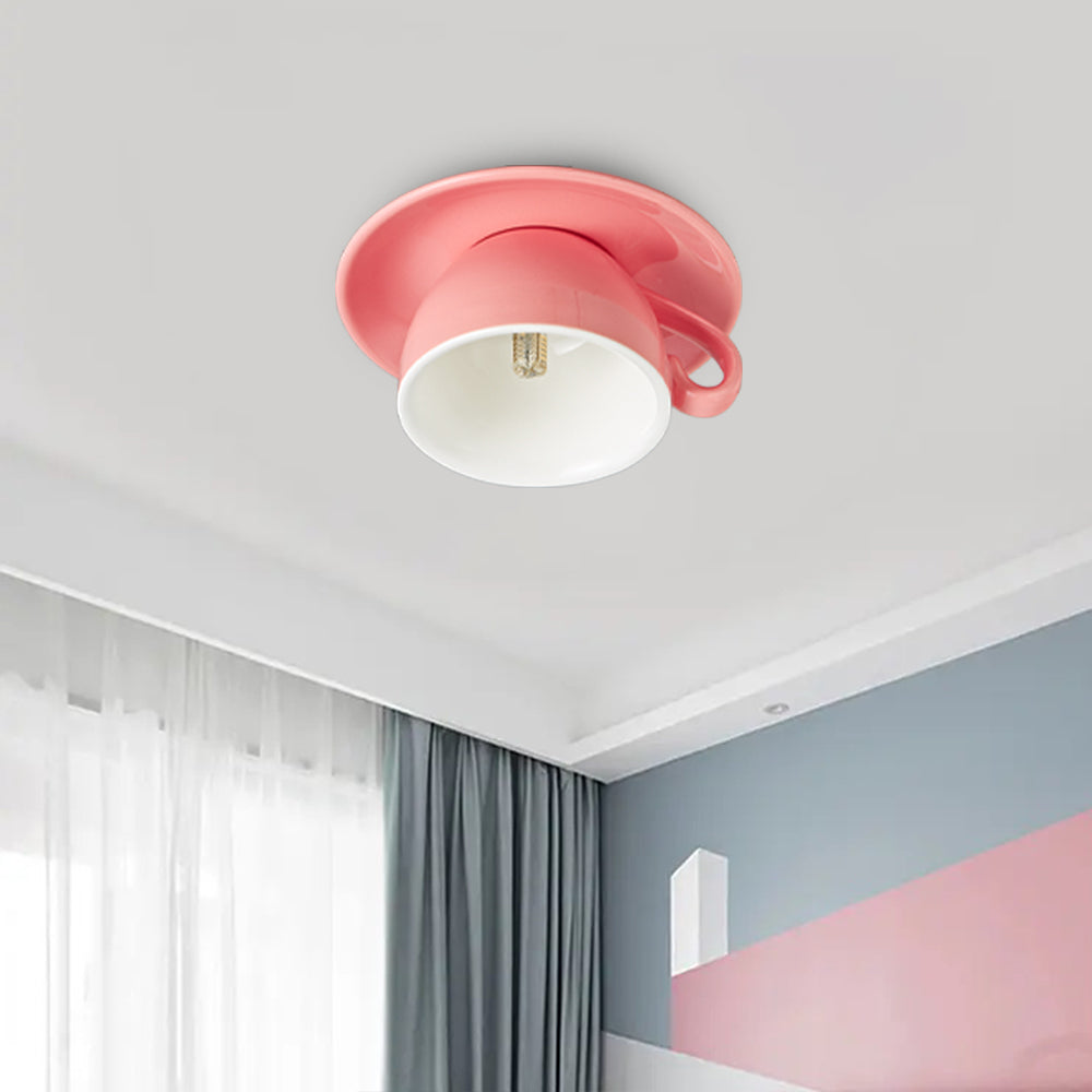 Lampada da soffitto a forma di tazza da tè Vionavela