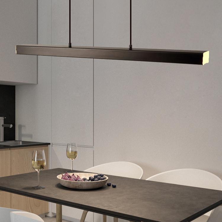 Lampada a sospensione lineare Dolivo