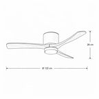 Plafoniera ventilatore Molisa