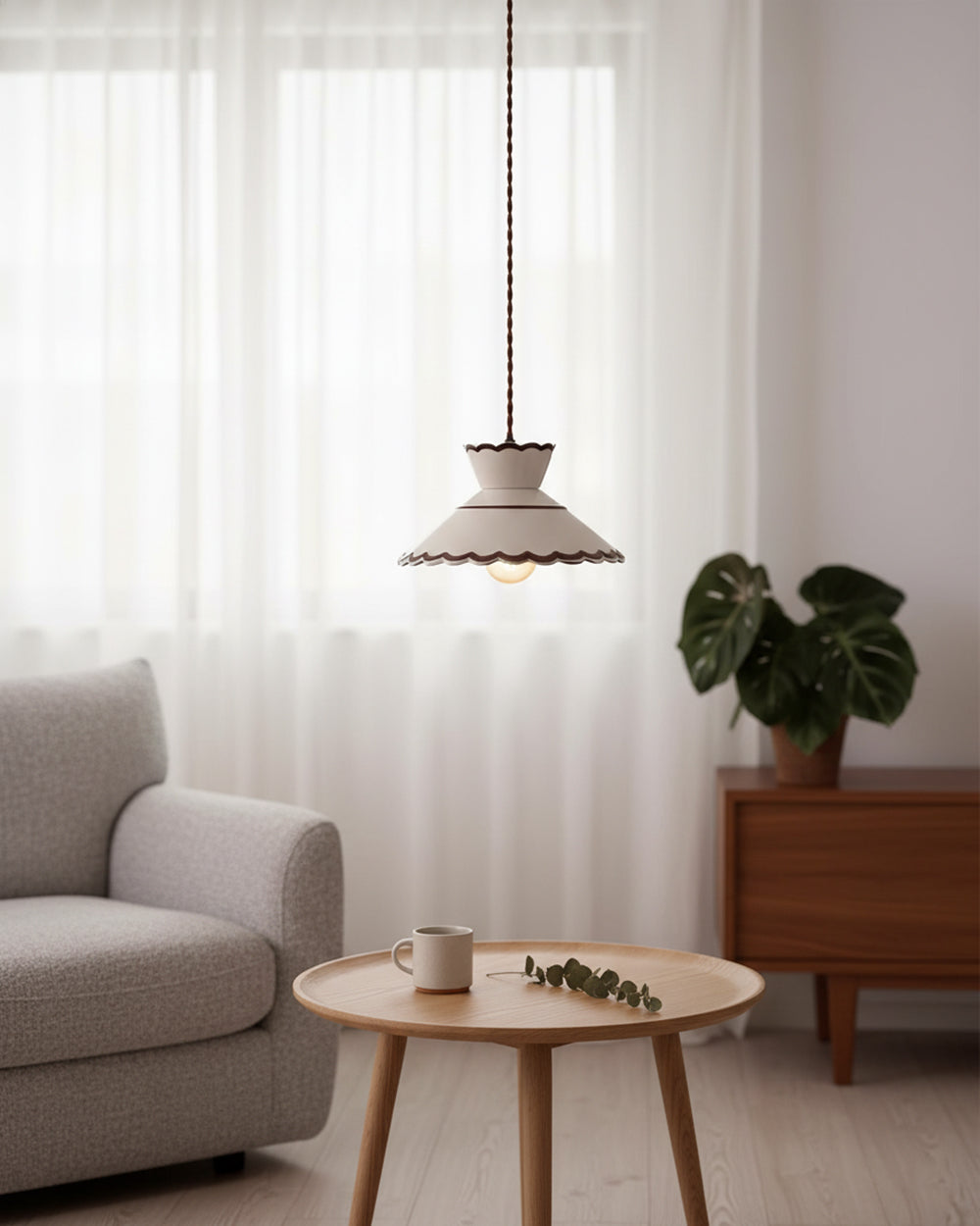 Lampada a sospensione vintage Belenori