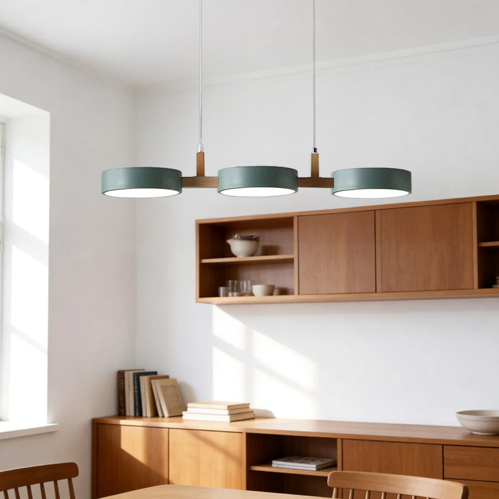 Lampada a sospensione tubolare Pelerie