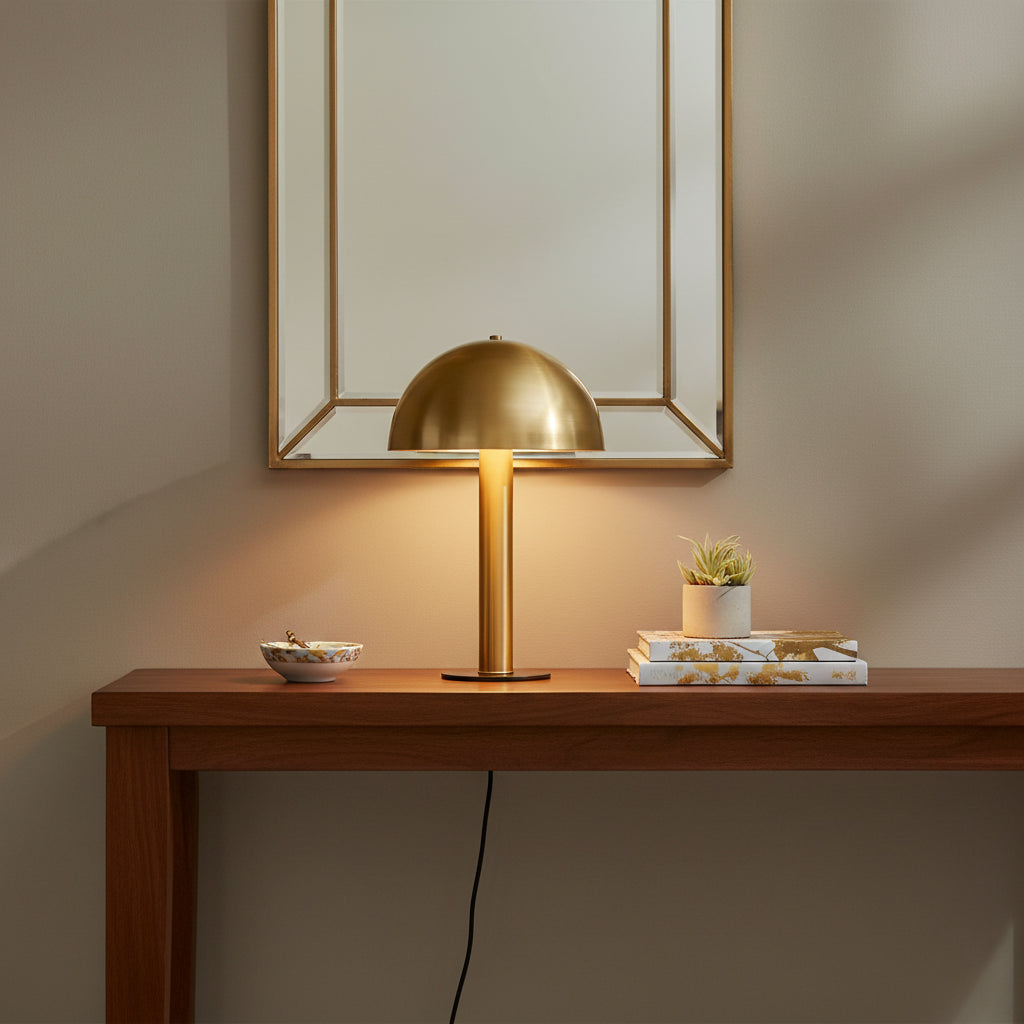 Lampada da tavolo a fungo Leovoelia