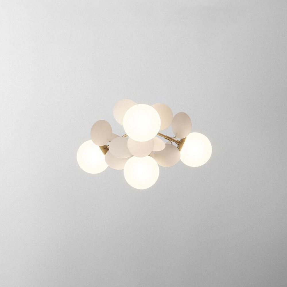 Lampadario floreale Orlonia