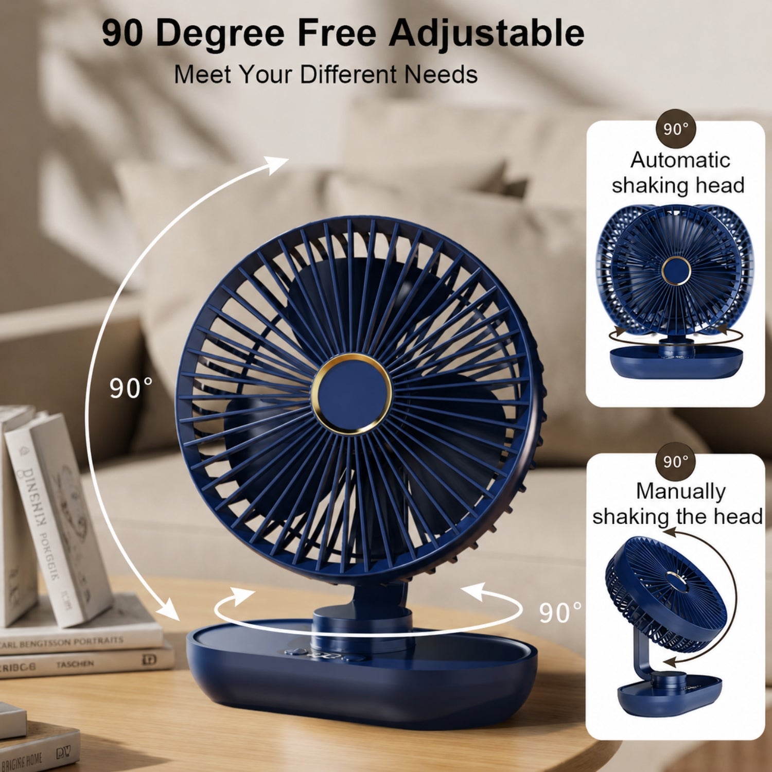 Ventilatore da tavolo Pelora