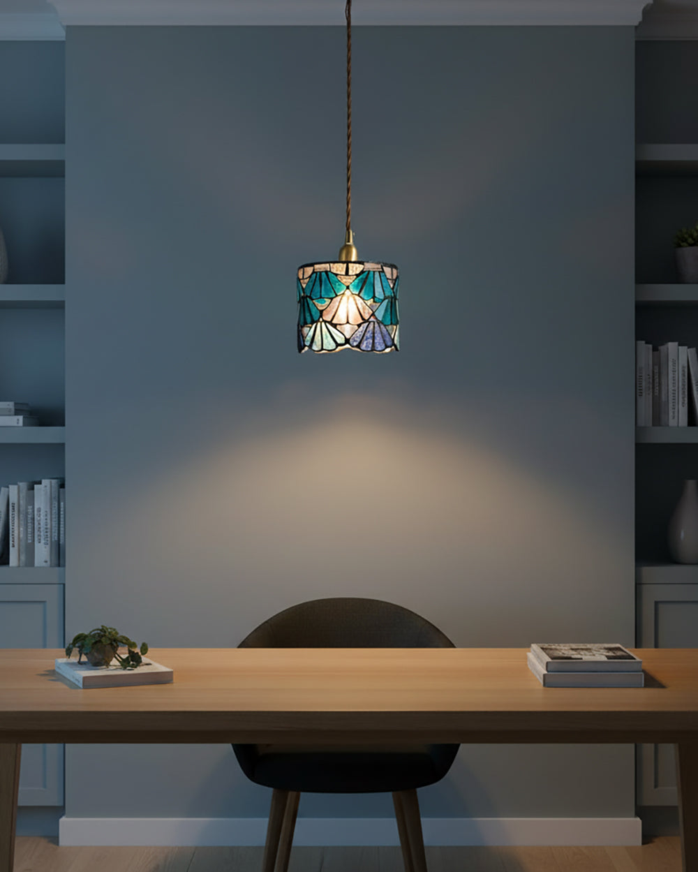 Lampada a sospensione vintage Loeriva