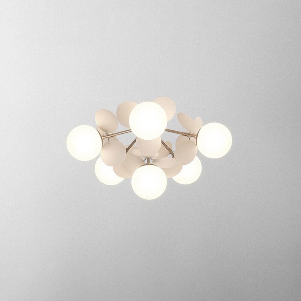 Lampadario floreale Orlonia