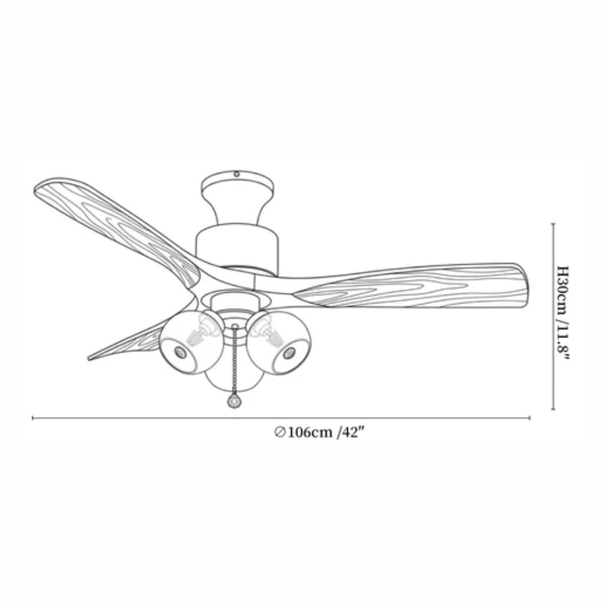 Ventilatore da soffitto Soleli