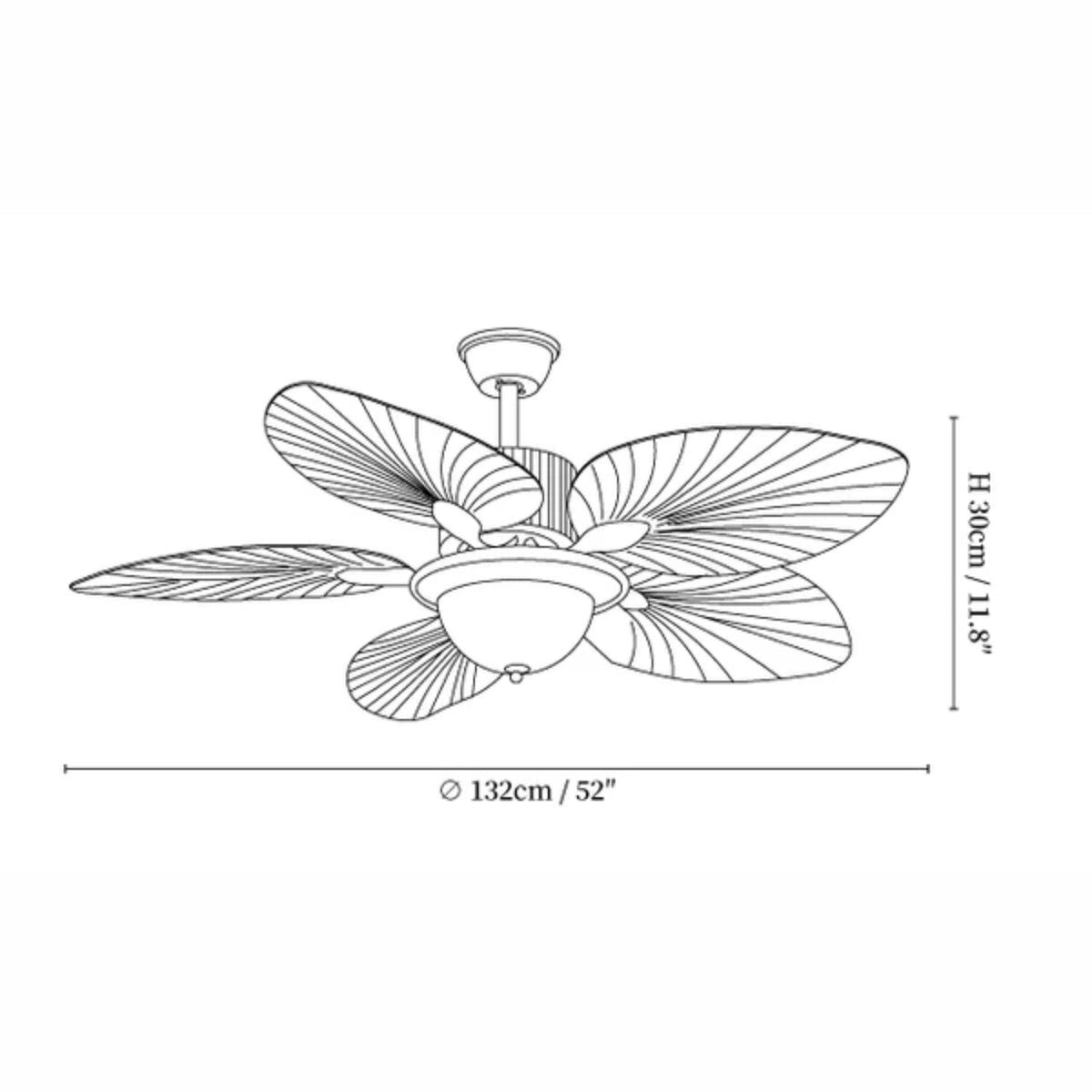 Ventilatore da soffitto Emariole