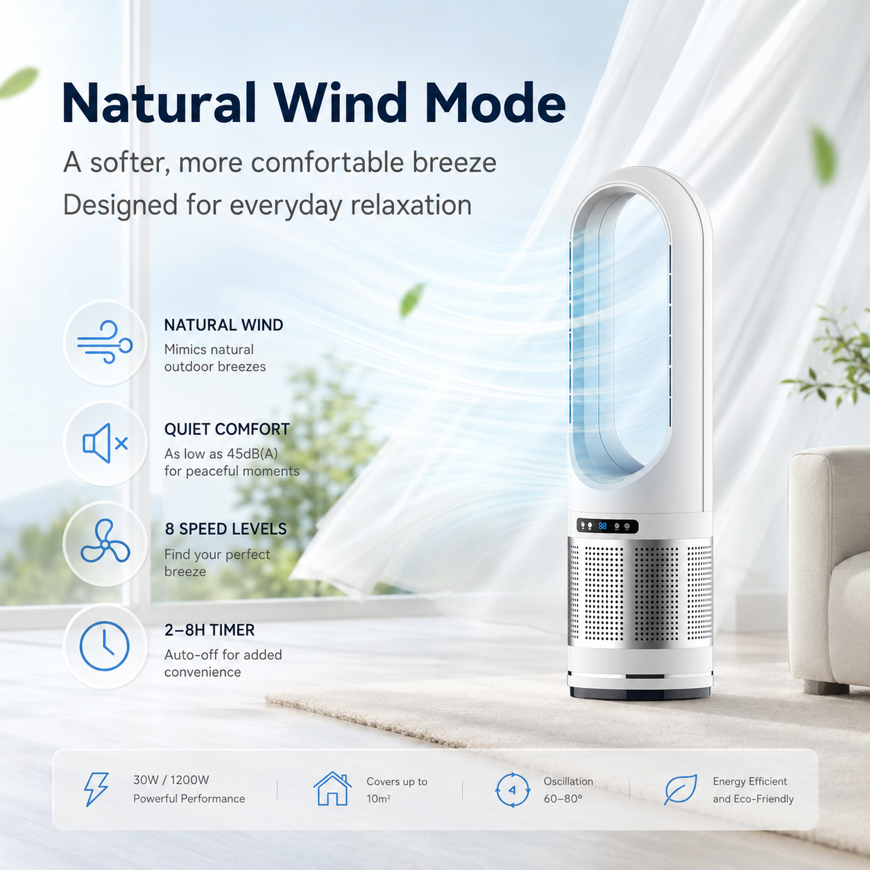 Ventilatore senza pale Chieri