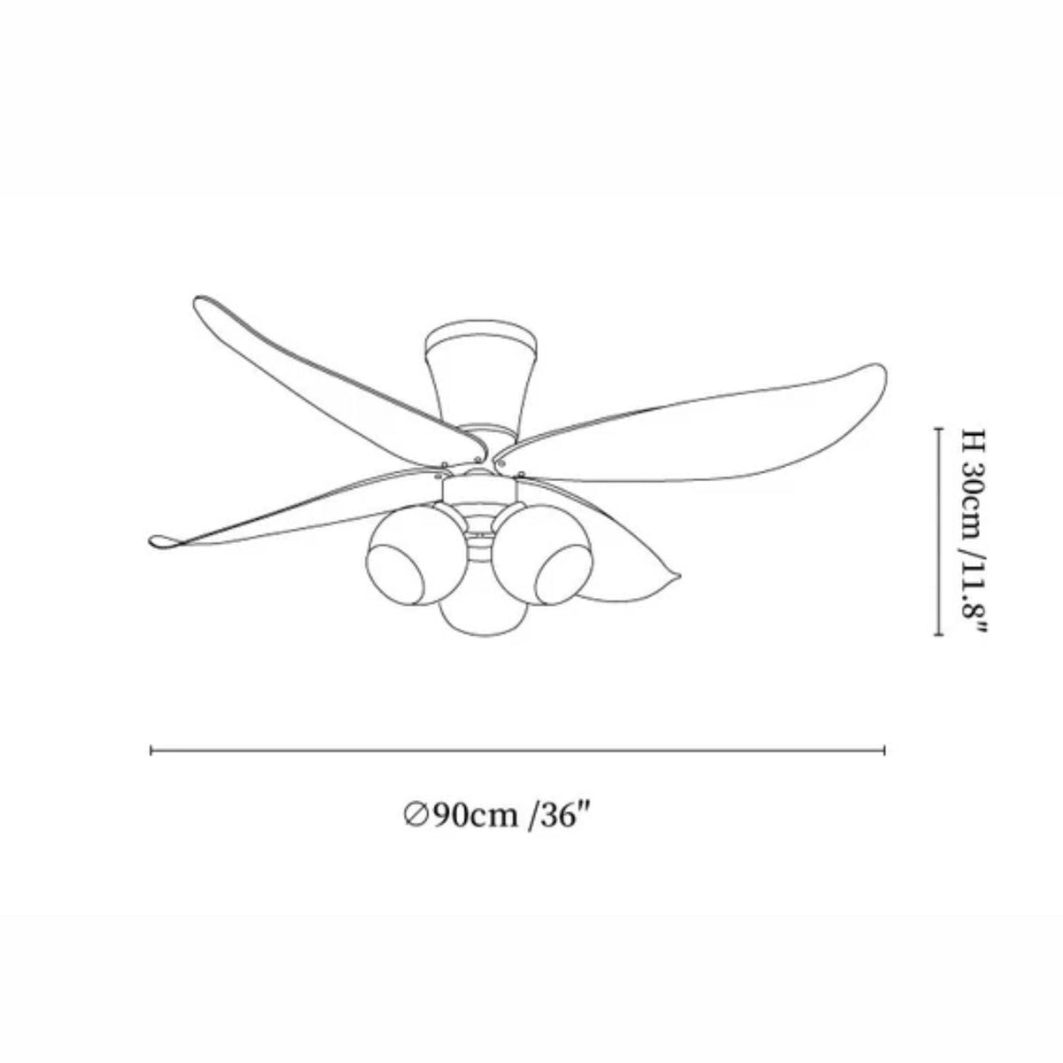 Ventilatore da soffitto Tanessi