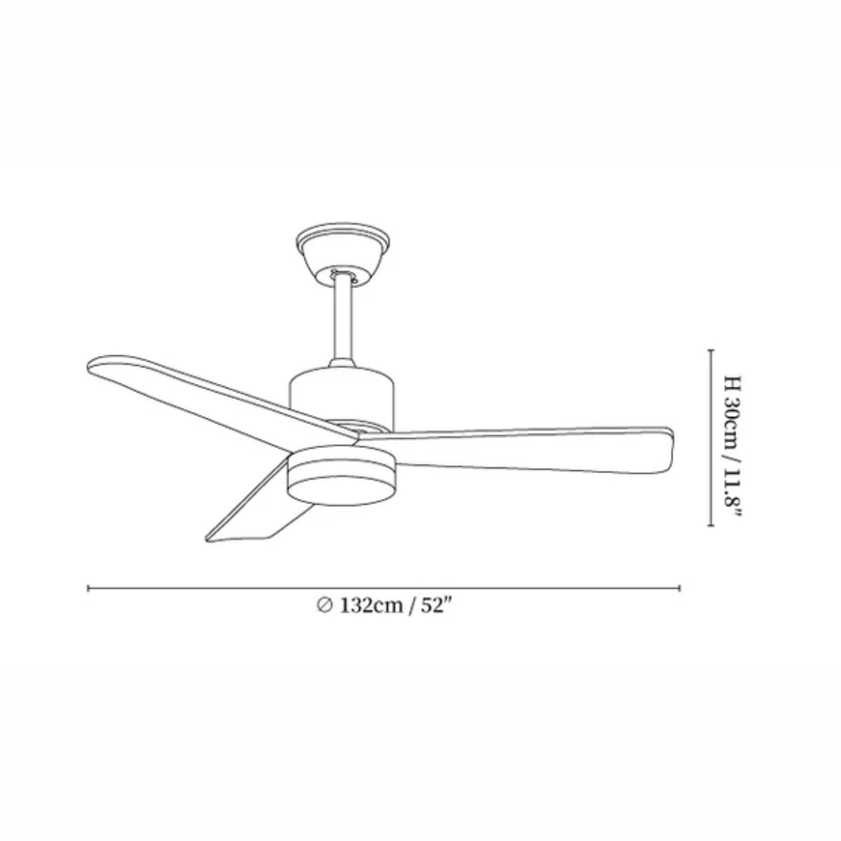 Ventilatore da soffitto Ismora