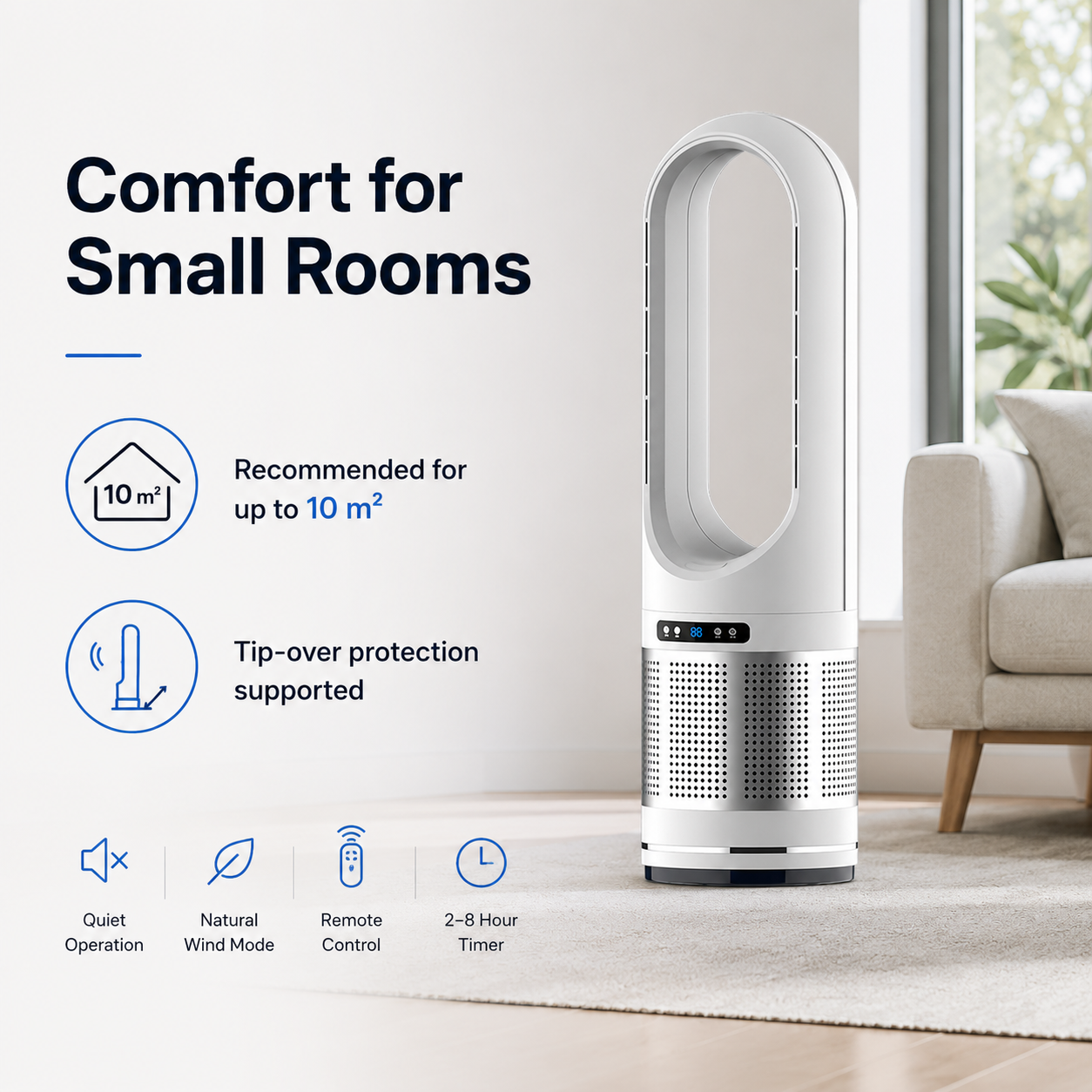 Ventilatore senza pale Chieri