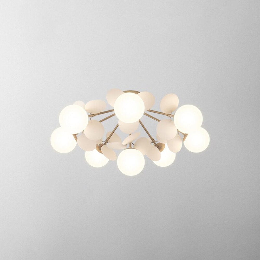 Lampadario floreale Orlonia