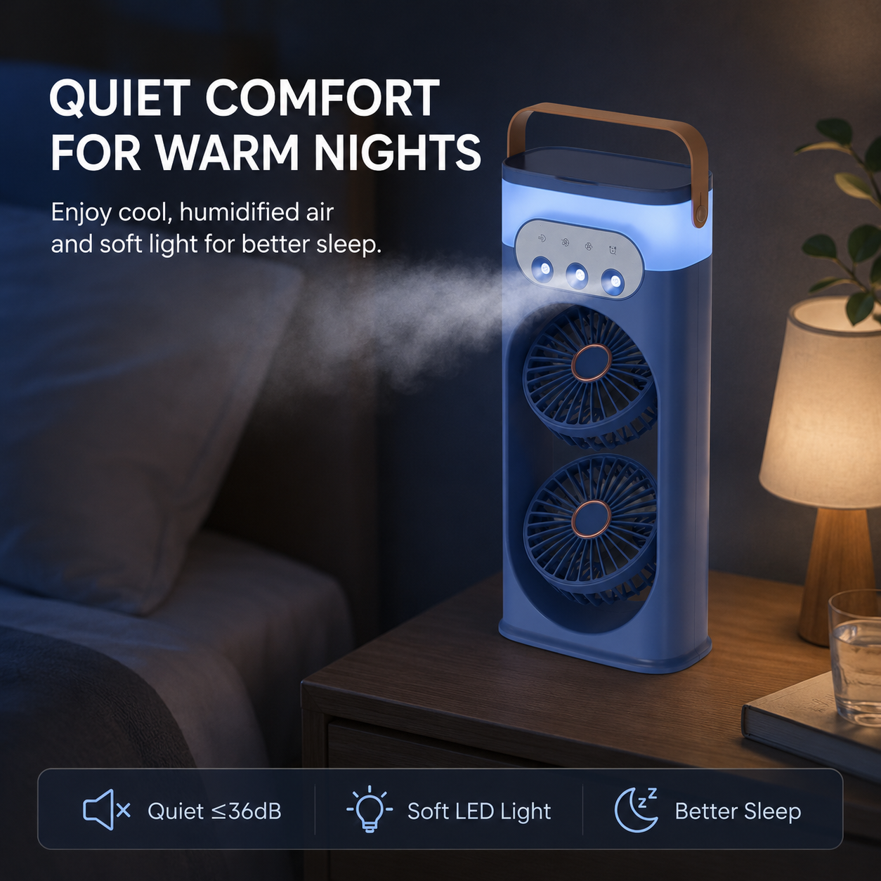 Ventilatore nebulizzatore Velava