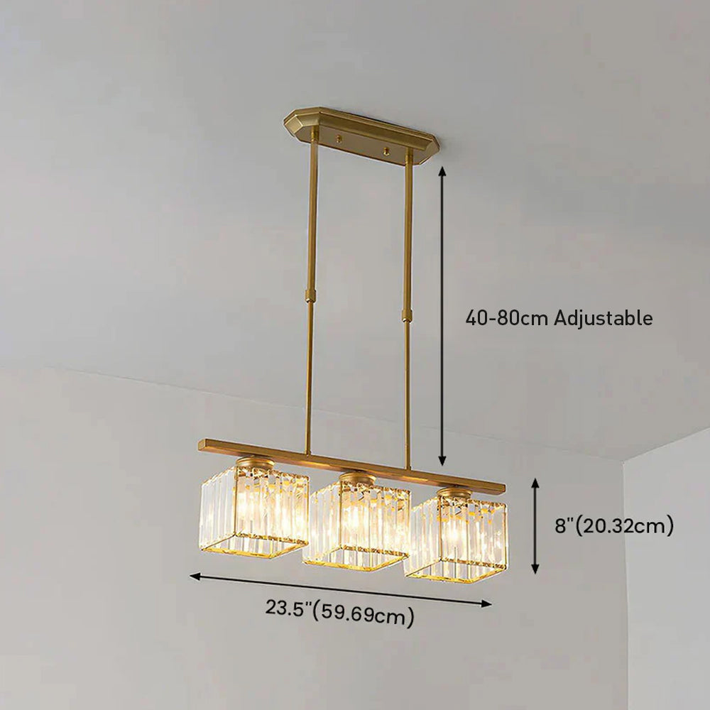 Lampadario lineare Feroro