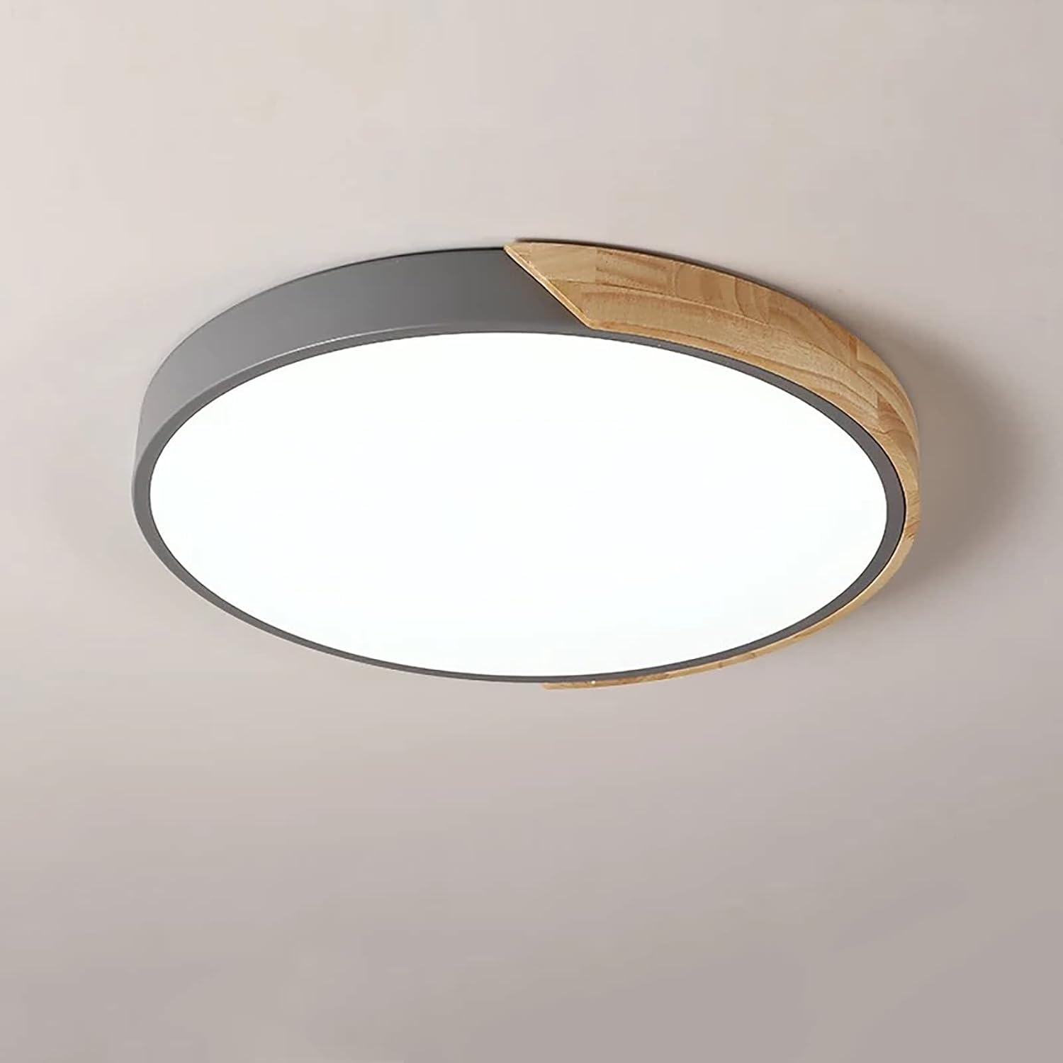 Plafoniera rotonda Paino