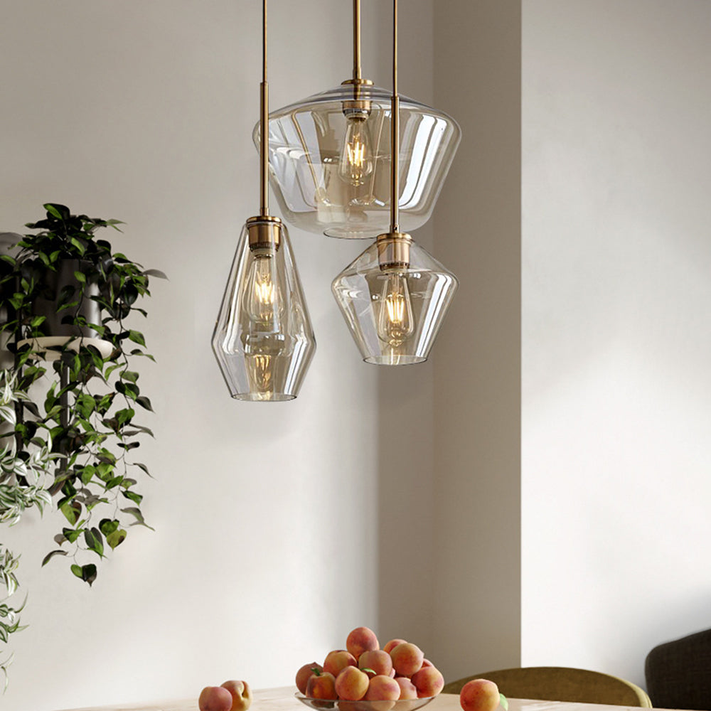 Lampada a sospensione a diamante Fenineno