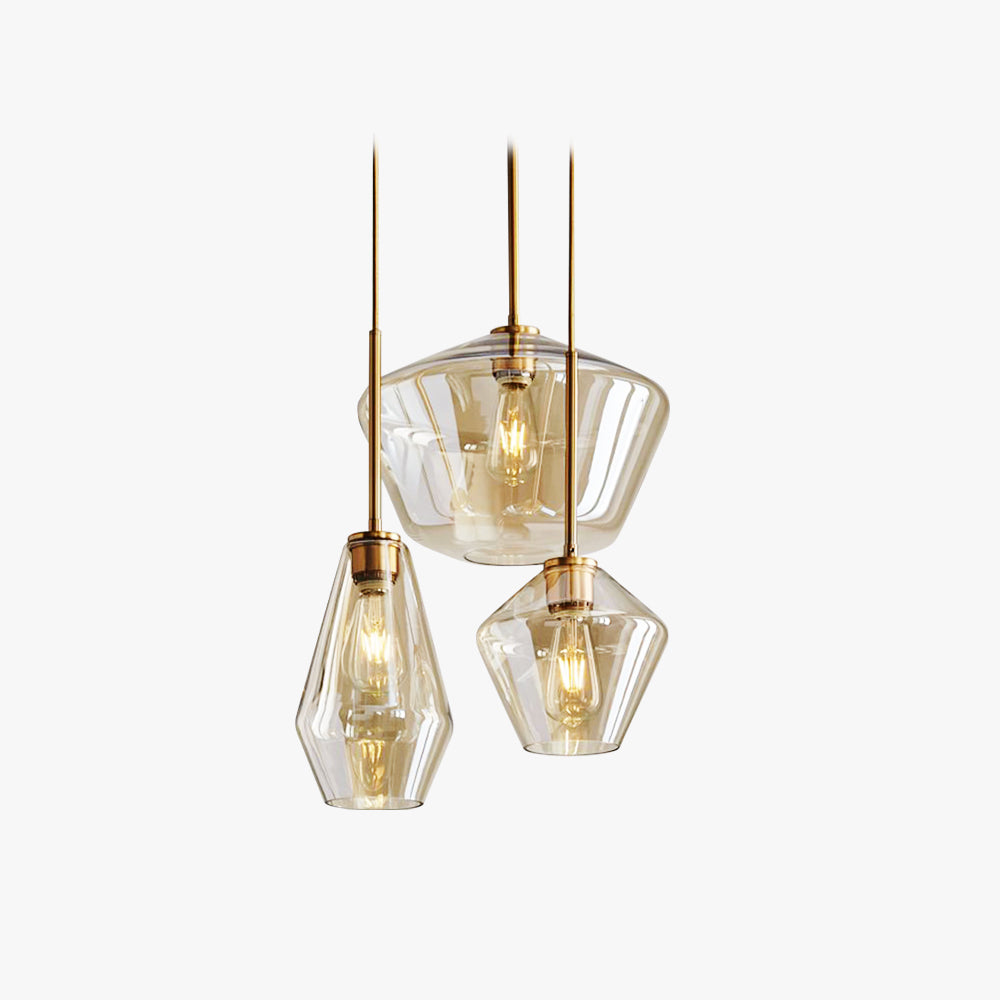 Lampada a sospensione a diamante Fenineno