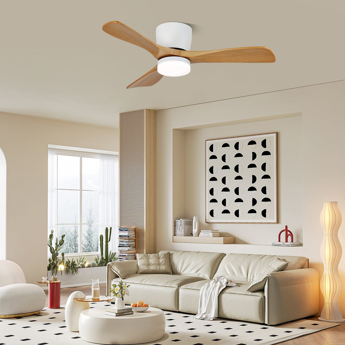 Aerodynamics 42"/52" Ceiling Fan Light – detail 5