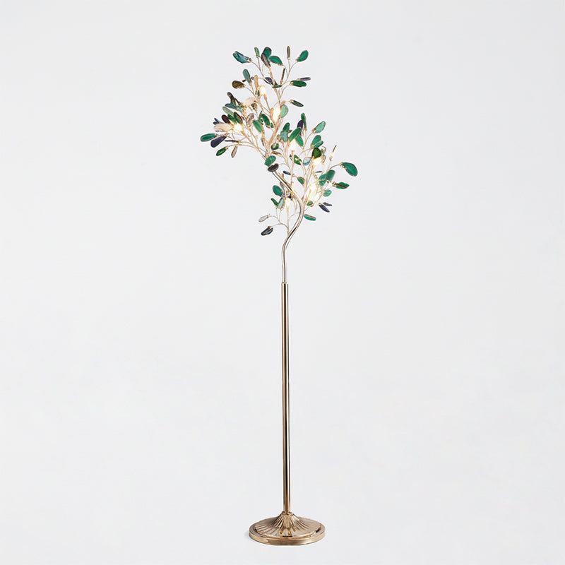 Lampada da terra scultorea Neroriave