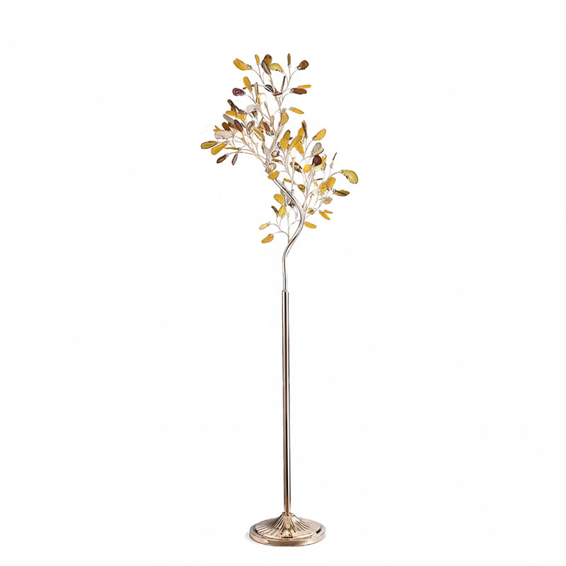Lampada da terra scultorea Neroriave