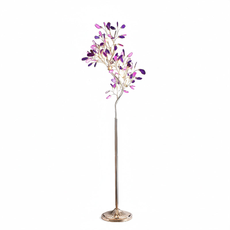 Lampada da terra scultorea Neroriave